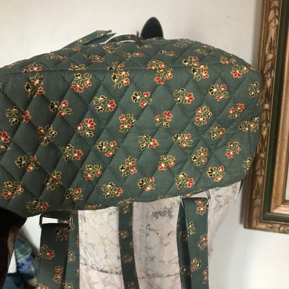 Maggi B Quilted Floral Backpack - Picture 6 of 9